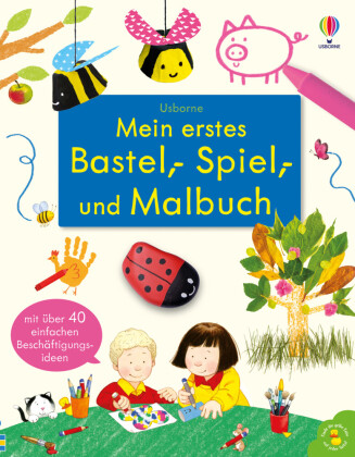 Mein erstes Bastel,- Spiel,- und Malbuch