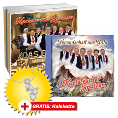 Freundschaft aus Gold + Das Beste + GRATIS Halskette