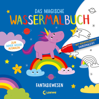 Das magische Wassermalbuch - Fantasiewesen