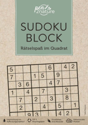 Sudoku-Block - Rätselspaß im Quadrat