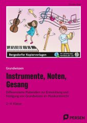 Instrumente, Noten, Gesang