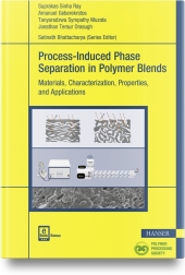 Process-Induced Phase Separation in Polymer Blends