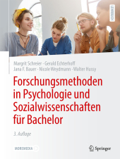 Forschungsmethoden in Psychologie und Sozialwissenschaften für Bachelor