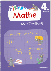 Fit für Mathe 4. Klasse. Mein Testheft