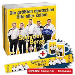 Alles Gute + Die größten deutschen Hits aller Zeiten + GRATIS Armband, Fanschal & Tasse