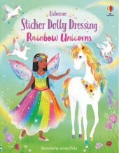 Sticker Dolly Dressing Rainbow Unicorns