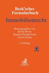 Beck'sches Formularbuch Immobilienrecht