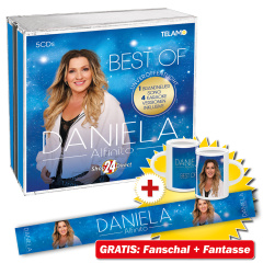 Schlager für Alle - Gold Edition + Daniela Alfinito - Best Of + GRATIS Fanschal + 2 Fantassen
