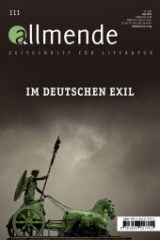 Allmende 111 - Zeitschrift für Literatur