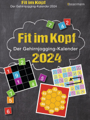 Fit im Kopf - der Gehirnjogging-Kalender 2024