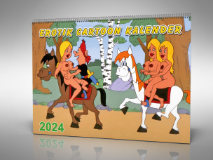 Cartoonsex - Wandkalender 2024