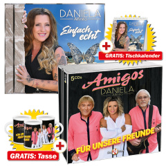 Einfach echt + Für unsere Freunde + GRATIS Tischkalender & Tasse