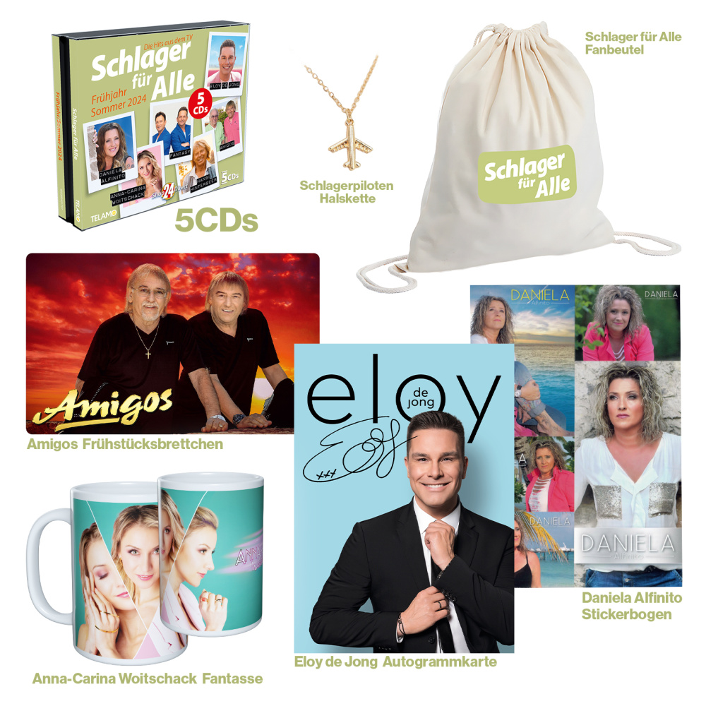 Fan-Tasche Schlager für Alle - Frühjahr/Sommer 2024