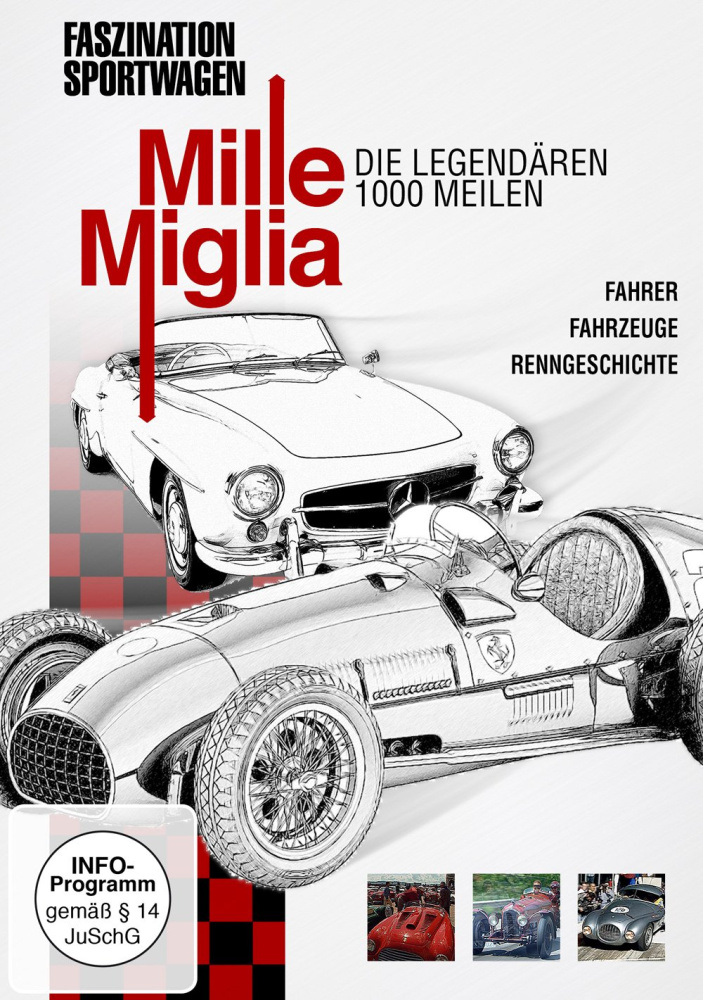 Faszination Sportwagen - Mile Miglia - Die legendären 1.000 Meilen 