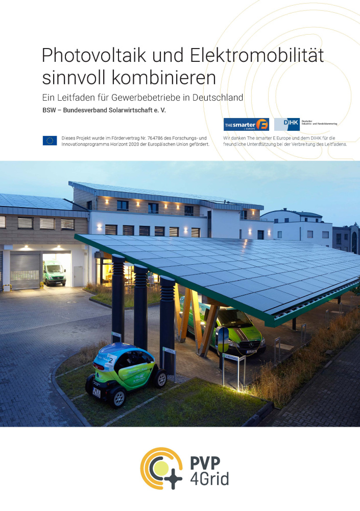 Photovoltaik und Elektromobilität sinnvoll kombinieren. Ein Leitfaden für Gewerbebetriebe in Deutschland