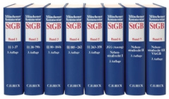 Münchener Kommentar zum Strafgesetzbuch (StGB), 8 Bde. zur Subskription