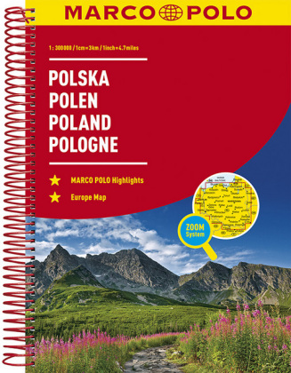 MARCO POLO Reiseatlas Polen 1:300 000