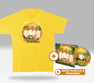 Marianna Havanna Fan-Set T-Shirt (XL) + CD + GRATIS Stickerbogen & Grußkarte