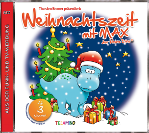 Thorsten Kremer präsentiert Weihnachtszeit mit MAX der kleine Dino
