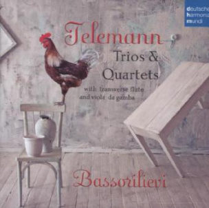 Telemann: Trios & Quartets with Transverse Flute and Viola da gamba, 1 Audio-CD