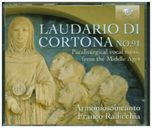 Laudario Di Cortona No.91, 4 Audio-CDs
