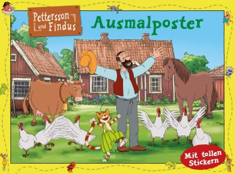 Pettersson und Findus - Ausmalposter