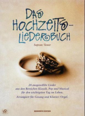 Hochzeitsliederbuch, Sopran/Tenor, m. 1 Audio-CD