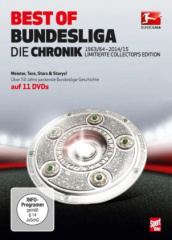 Best of Bundesliga - Die Chronik 1963/64-2014/15, 11 DVDs (Limitierte Collector's Edition)