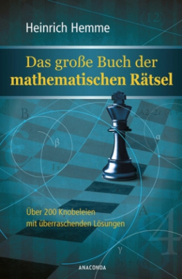 Das große Buch der mathematischen Rätsel