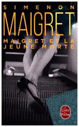 Maigret et la jeune morte. Maigret und die junge Tote, französische Ausgabe