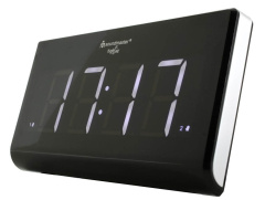 PLL-Uhrenradio mit Dual-Alarm und dimmbares Display
