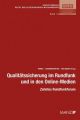 Qualitätssicherung im Rundfunk und in den Online-Medien (f. Österreich)