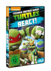 Teenage Mutant Ninja Turtles: React, 1 DVD. Staffel.3.3